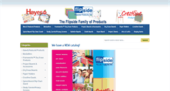 Desktop Screenshot of flipsideproducts.com