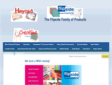 Tablet Screenshot of flipsideproducts.com